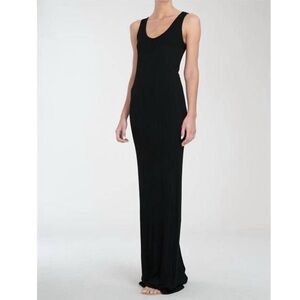 COPY - Enza Costa Silk Ribbed Maxi dress Size Medium